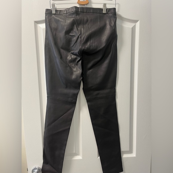 Theory Leather Leggings EUC - Picture 2 of 5